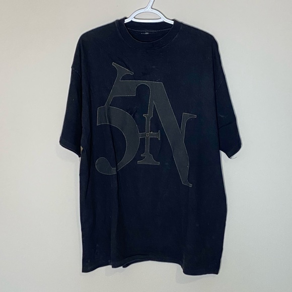 NINE INCH NAILS NIN Men’s Vintage 1990 SIN Band T-shirt Single Stitch Boxy XL - Picture 7 of 13